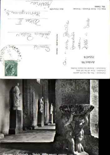755474 Siracusa Cattedrale Provinz Syrakus Italy 1949