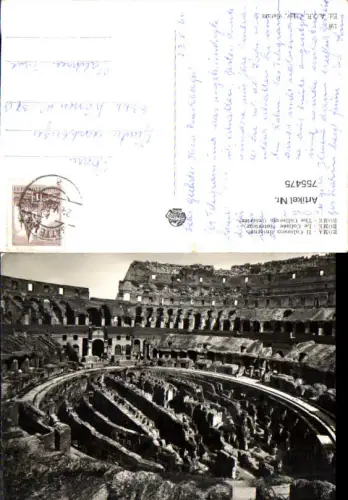 755475 Rom Colosseo Metropolitanstadt Rom Italy 1961
