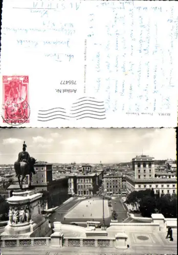 755477 Roma Piazza Venezia Metropolitan City of Rome Italy 1935