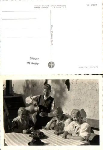 755483 Meran Provinz Bozen Italy Trachten Typen Merano