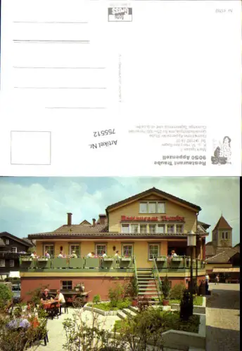 755512 Appenzell Restaurant Traube Kanton Appenzell Innerrhoden Switzerland