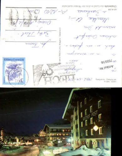 755516 Lech am Arlberg Bez. Bludenz 1982