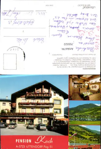 755522 Uttendorf Weißensee Pinzgau Pension Koch Bez. Zell am See