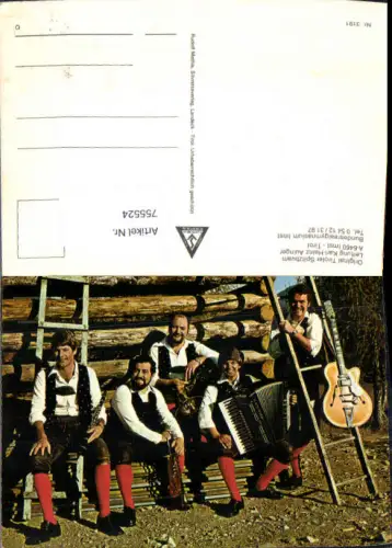 755524 Imst Original Tiroler Spitzbuam Bez. Imst