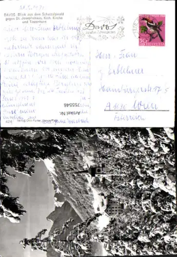 755546 Davos Schatzalpwald St. Josephshaus Prättigau/Davos Switzerland 1970