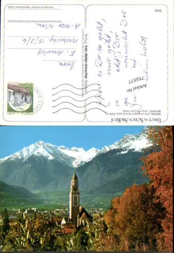755577 Meran Merano Texelgruppe Provinz Bozen Italy 1990