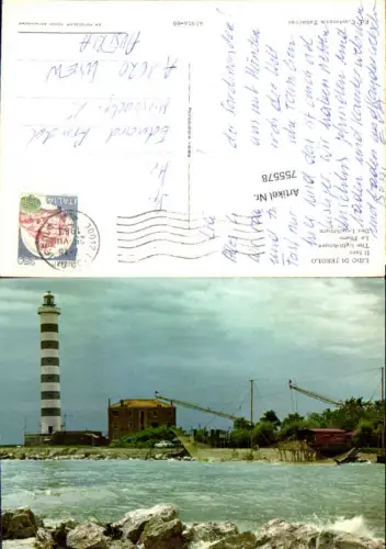 755578 Lido di Jesolo Der Leuchtturm Venice Italy 1984