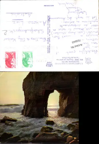 755643 Quiberon Arche de Port-Blanc Département Morbihan France