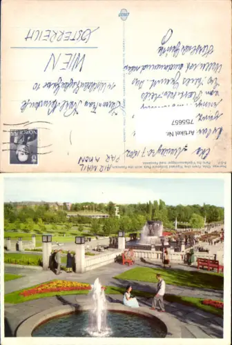 755657 Oslo Vigeland Sculpture Park Oslo Norway 1962