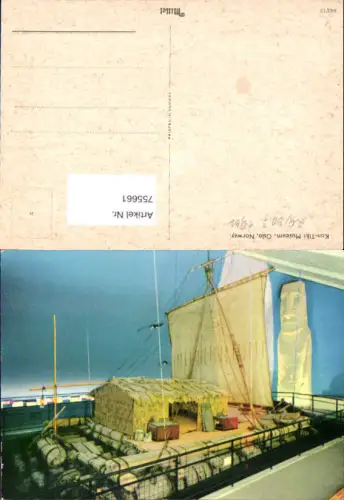 755661 Oslo, Kon-Tiki Museum Oslo Norway 1961