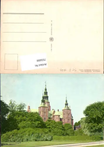 755666 Kopenhagen Rosenborg Slot Kopenhagen Denmark 1962
