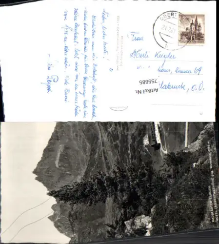 755685 Radstadt Obertauern Radstädter Tauern Hotel Bez. St. Johann im Pongau 1961