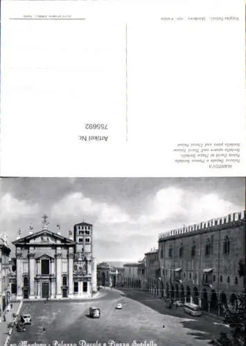 755692 Mantova Palazzo Ducale e Piazza Sordello Provincia di Mantova Italy