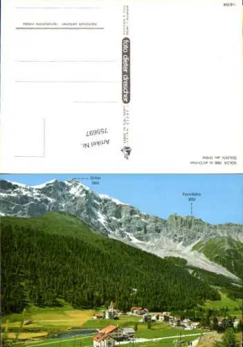 755697 Sulden am Ortler Bez. Vinschgau Italy