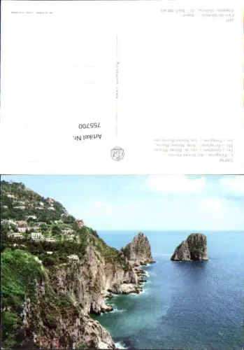 755700 Capri I Faraglioni da Marina Piccola Metropolitan City of Naples Italy