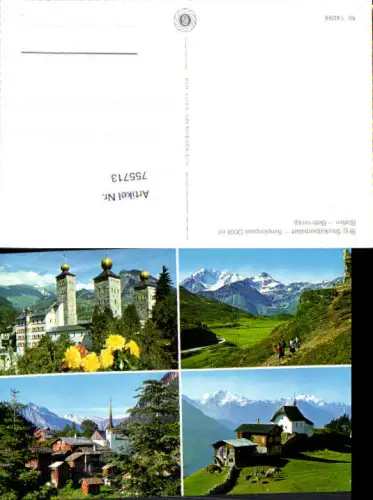755713 Brig Stockalperpalast Simplonpass Blatten Belalp Bezirk Brig Switzerland