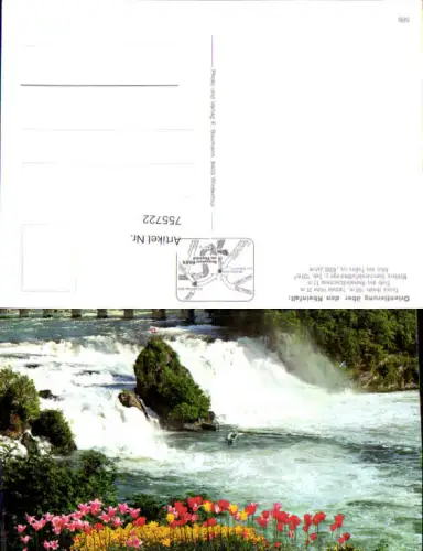 755722 Rheinfall bei Schaffhausen Kanton Schaffhausen Switzerland