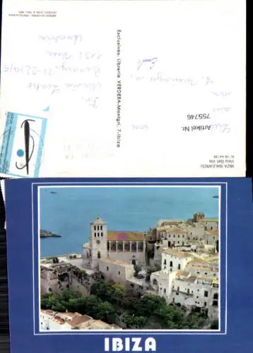 755746 Ibiza Dalt Vila Balearic Islands Spain 1988