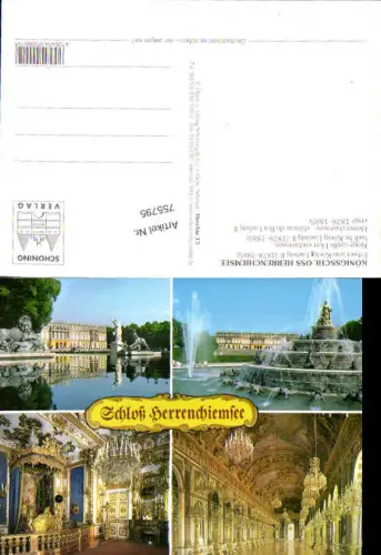 755795 Schloß Herrenchiemsee LK Rosenheim