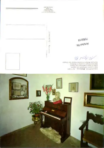 755818 Valldemossa Klavier von Chopin Mallorca Spain 1986