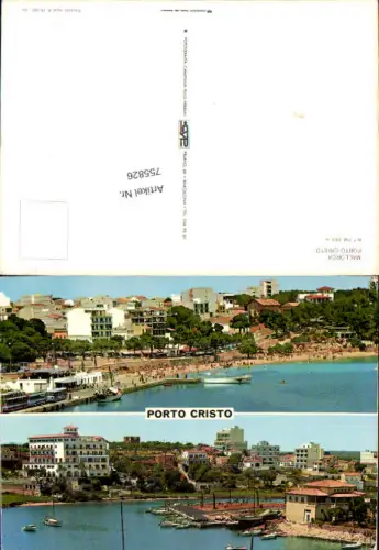 755826 Porto Cristo, Mallorca Manacor Spain