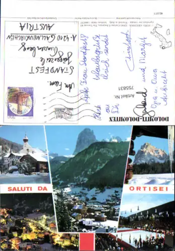 755831 Ortisei Dolomiten Provinz Bozen Italy 1999