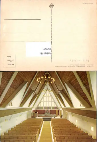 755901 Hammerfest Hammerfestkirken Finnmark County Norway 1962
