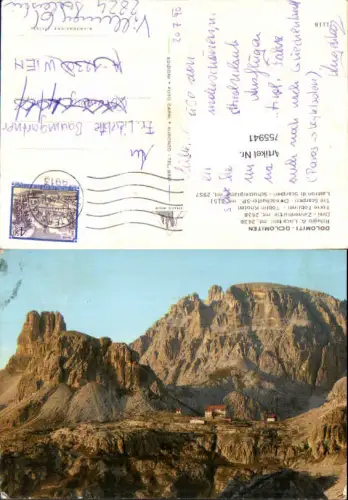 755941 Dolomiten Auronzo di Cadore Prov. Belluno Italy 1990