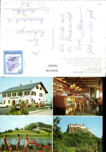 756033 Riegersburg Gasthaus Schreiner Bez. Südoststeiermark