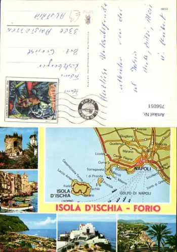 756051 Isola d'Ischia Forio Metropolitanstadt Neapel Italy