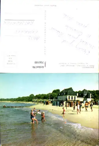 756100 Kołobrzeg Strand Morskiego Oka Strandleben Kołobrzeski Poland