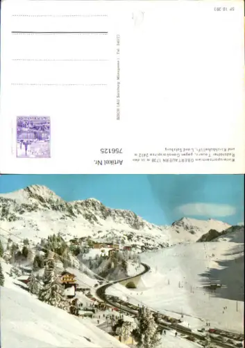 756125 Obertauern Radstädter Tauern Bez. St. Johann im Pongau Tamsweg