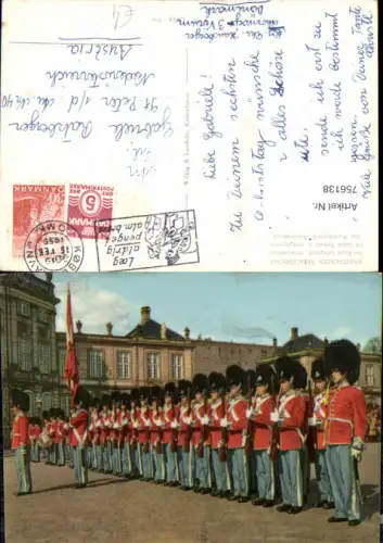 756138 Kopenhagen Amalienborg Kopenhagen Denmark 1956
