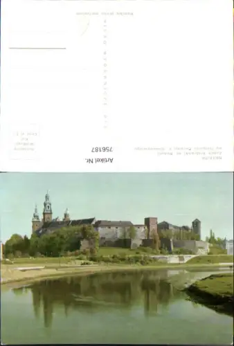 756187 Kraków Zamek królewski na Wawelu Krakau Poland