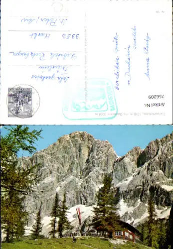 756209 Ramsau am Dachstein Türlwandhütte Bez. Liezen