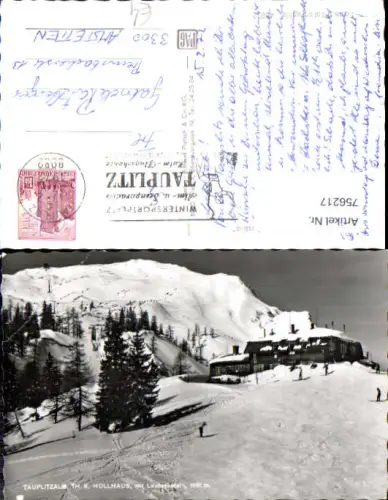 756217 Tauplitzalm Tauplitz Klachau Bad Mitterndorf Aussee Bez. Liezen 1972