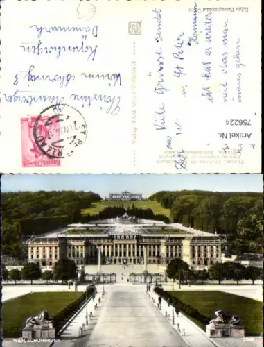756224 Wien Hietzing Schönbrunn Wien 1956