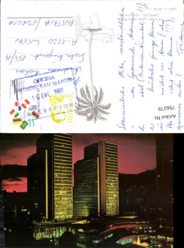 756278 Caracas Centro Simon Bolivar Distrito Capital Venezuela 1989