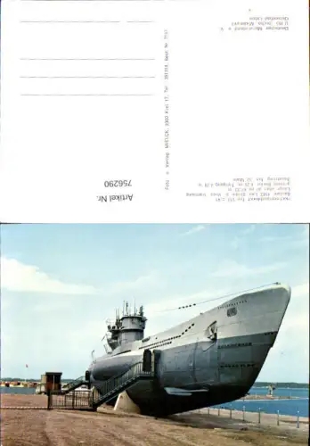 756290 Hochseetauchboot U-Boot Ostseebad Laboe U 995 LK Plön