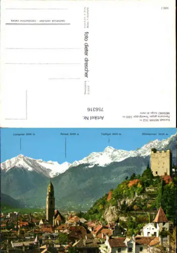 756316 Meran Texelgruppe Bez. Burggrafenamt Italy