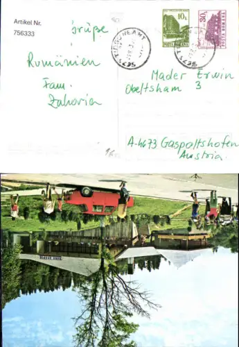 756334 Motala Göta Kanal Östergötland County Sweden 1979