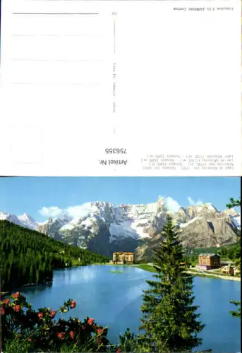756355 Lago di Misurina Sorapis Cortina Belluno