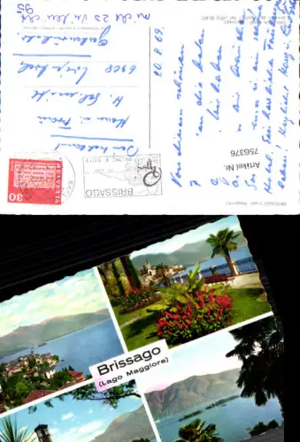 756376 Brissago (Lago Maggiore) Bezirk Locarno Switzerland 1969