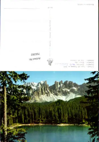 756382 Lago di Carezza Welschnofen Dolomiti Provinz Bozen Italy