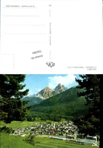 756385 S. Candido Innichen Dolomiti Provinz Bozen - Südtirol Italy
