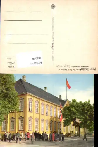 756388 Trondheim Stiftsgården Fylke Trøndelag Norway 1961
