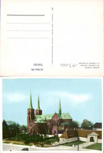 756392 Roskilde Domkirke Roskilde Kommune Denmark 1961