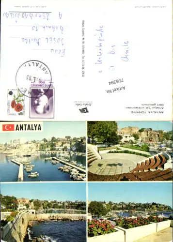 756394 Antalya District Antalya Turkey 1993
