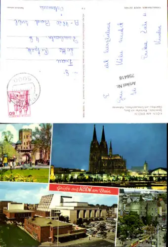 756418 Köln am Rhein Kreisfreie Stadt Köln