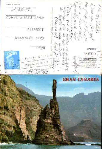 756444 Gran Canaria, Puerto de las Nieves Las Palmas Spain 1984